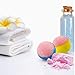 INTEYE Luxury Bath Bombs Gift Set - 54pc Skin-Nourishing Mineral Bath Salts with Natural Essential Oils & 9 Aromas | Spa-Qualit Self-Care for Women, Men, Kids (Eco-Friendly Packaging)