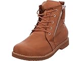 Obermaterial:Leder Andrea Conti Schnürstiefelette Stiefel Boots Damen Braun Neu Größe 41 EU Braun (braun)