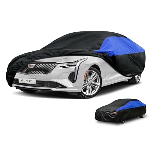 Cadillac Car Cover Custom Fit Cadillac CT4 Waterproof All Weather, Lightweight Full Car Cover Outdoor Sun UV Rain Dust Snow Wind Protection. 13 Cadillac CT4 13 Cadillac