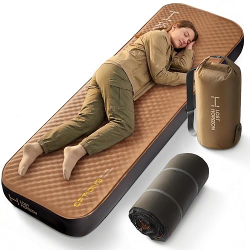 Lost Horizon Air & Foam Camping Mattress, Self-Inflating Sleeping Pad,