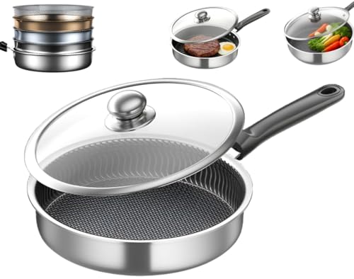 専用Queen ステンレススチール 片手鍋 蓋付き2個 パール金属 片手鍋