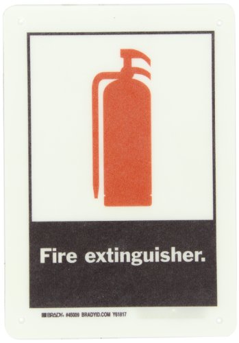 Panneau extincteur pour locaux industriels Brady 45009 B-120