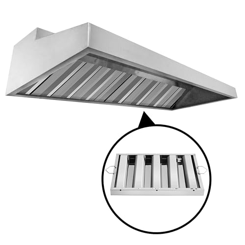 New Star Foodservice 54361 Stainless Steel Hood Filter, 20" W x 16" H, Set of 6 by New Star Foodservice - Used condition - Image 7