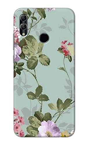 Image of Printed Hard Back Cover Case for Huawei P Smart 2019 | Honor 10 Lite Back Cover (Floral Painting) -1302