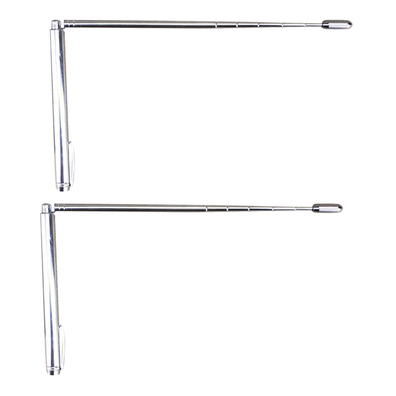 BCOATH Stainless Steel Divining Rods Dowsing Rods Long Handle Paranormal Dowsing Tools