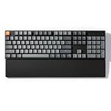 Ergonomic Silicone Wrist Rest for Keychron K10 / K10 Version 2 / C2 / C2 Pro,17.13" Honeycomb Non-Slip Palm Rest, 100% Full-Sized Mechanical Keyboards Support with Typing Pain Relief
