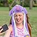 FAVOMOTO Unicorn Plush Hat Fun up Hat Stuffed Animal Headwear Great for Photo Sessions Costumes All Ages