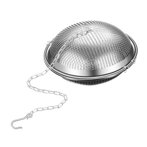 HIAKDOFT Infusor de Té y Colador de Especias de Acero Inoxidable Filtro de Condimentos para Cocina y Sopa Diseño de Orificios Seguro y Fácil de Limpiar Uso Doméstico y Profesional