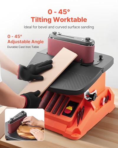 VEVOR Oscillating Belt and Spindle Sander