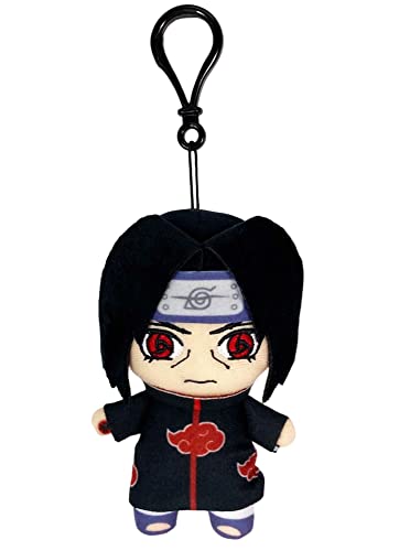 Great Eastern Entertainment Naruto Shippuden - Itachi Uchiha Mini Plush w/Hook Clip 4.5