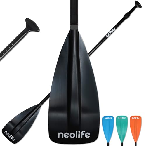 WONITAGO SUP Paddleboard Paddle with Aluminum Shaft and Nylon Blade, Lightweight Stand Up Paddle...