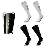 Shin Guards Soccer Younth, for Girls Boys Soccer Socks and Shin Guards,Adults Soccer Shin Guards for