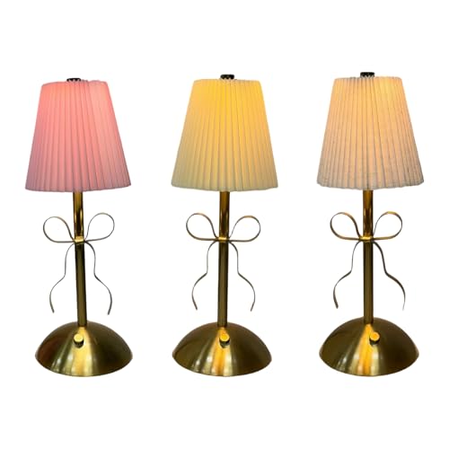 ERRORY Lámpara de escritorio flexible con puerto USB y cubierta textil, hermoso detalle de lazo para estudio o uso en interiores, lámpara LED de carga antigua - imagen 5