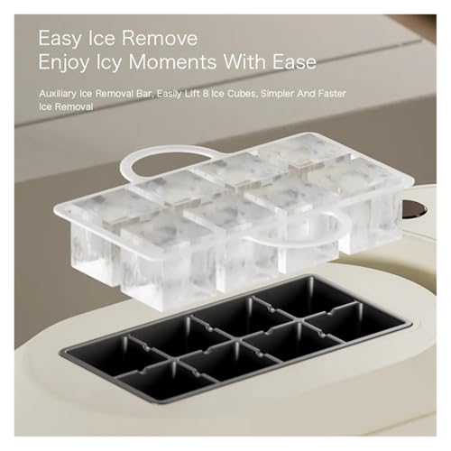 Máquina para hacer hielo portátil pequeña miniatura 6