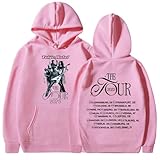 CUTTE Tour 2025 Sudadera con Capucha Tokyo Hotel, Merchandising Oficial, Estilo Streetwear Unisex (Rosado,XS)