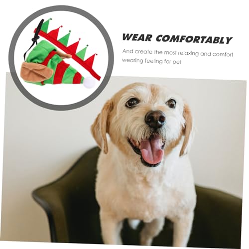 Set Disfraz Navideño para Perros con Sombrero y Collar miniatura 2