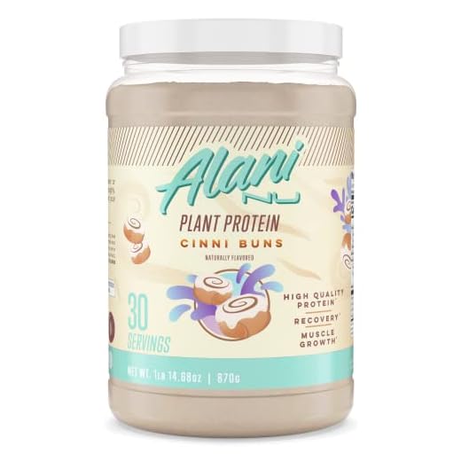 Alani Nu Plant Based Protein Powder (Vegan) - Cinni Buns - 30 Servings