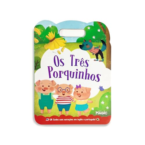 Os Três Porquinhos - Texto e Narração em Português e Inglês