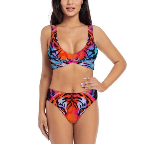 Maillot de bain deux pièces ajustable pour effacer les complexes et sublimer la silhouette