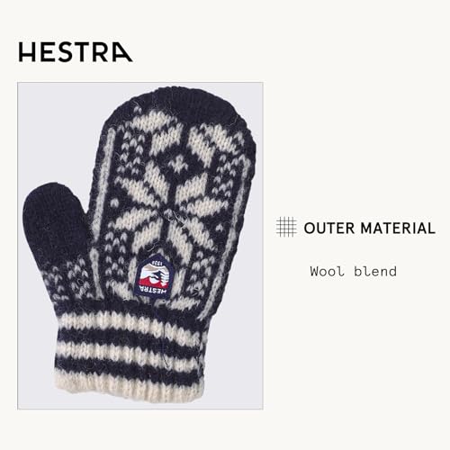 Image of Hestra Child's Nordic Mitt (Child 0-4yrs) I Wool MItten for Winter Weather