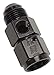 FUEL PRESSURE TAKE OFF -10 AN FEMALE TO MALE W/ 1/8" NPT BLK ANODIZE
