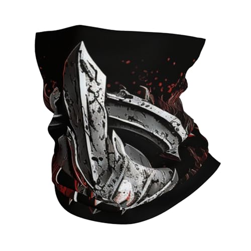 Bandana Cubierta de Cara Balaclava Cuello Antiguo Guerrero Gótico Oscuro Spartan para Mujer y Hombre para Motociclismo, Ciclismo, Esquí y Fiesta miniatura 1