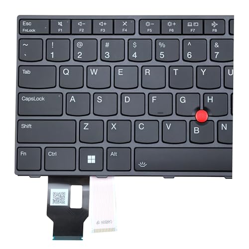 Clavier Thinkpad T14 Gen 3 Gen 4 rétroéclairé de remplacement cadre noir - 3