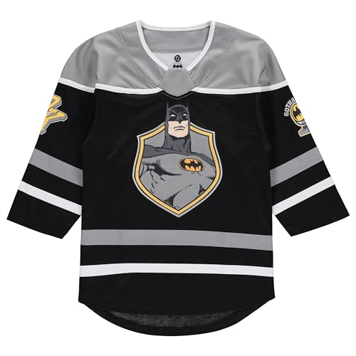 Camiseta de manga larga Batman con diseño deportivo para niños de 4 a 20 años 2