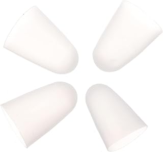 Guitar Finger Cover - Silicone Fingertip Protectors for Pain Relief 4Pcs Transparent Finger Caps for Ukulele & Guitar Players Ideal for Beginners and Professionals