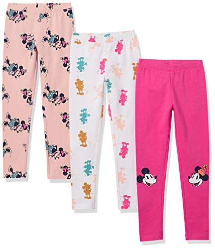 Disney Marvel Star Wars Frozen Princess Leggings Bambine e Ragazze Pacco da 3 Topolino 3 Anni