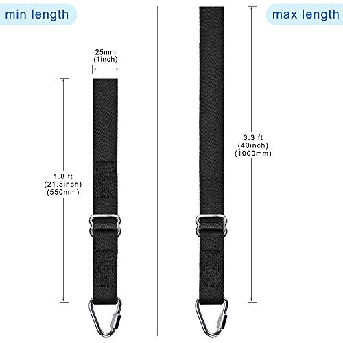 image for Dolibest Punching Bag Hangers Strap,Heavy Bag Hanger Strap with Swivel