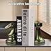 jinhuoba Decorative Bookends Chess Bookends, Aeneous Heavy Book Ends Stopper, Modern Book Ends for Shelves Office Home Desk Bookrack, 7