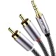 Cinch-Kabel DuKabel 3,5mm Klinke auf 2 RCA Stecker, 1,2m