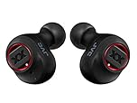 JVC HA-XC50T-B XX True Wireless Earbuds Headphones, Long Battery Life (up to 24 Hours), Extreme Deep Bass with Special Tuning, Dust Proof and Water Jet Proof (IPX55), Shock Proof (Black Red)