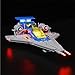 GEAMENT LED Light Kit Compatible with Lego Galaxy Explorer - Lighting Set for Creator 10497 Building Model (Model Set Not Included)