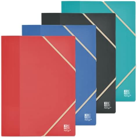 OXFORD Protèg-Documnts à Spiral School Lif A5 80 vus / 40 Pochtts Couvrtur Polypro Coloris Toniqus PAV au millur prix