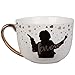 STAR WARS Princess Leia and Han Solo Coffee Latte Mug Set - I Love You, I Know - Cute Pinache Design - Great for Couples and Fans
