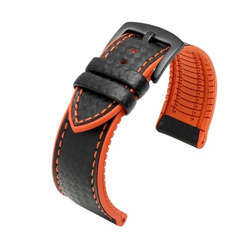 [DNYXGDGSL] J[{t@Co[U[VRXgbv Y ho[Xgoh ANZT[ IK V`Y ~h[ 20mm 22mm 24mmΉ(Black-black orange,24mm)