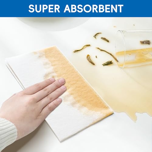 Miniatura 6 de Jebblas Toallas Desechables Para Invitados Con Tacto De Lino - Servilletas De Papel Similares A La Tela - Suaves Y Absorbentes Para Cocina, Fiestas, Baño