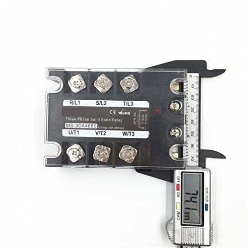 Relais à semi-conducteurs 3 Phase SSR 60A triphasé DC 5-32V AC 90-480V - 5