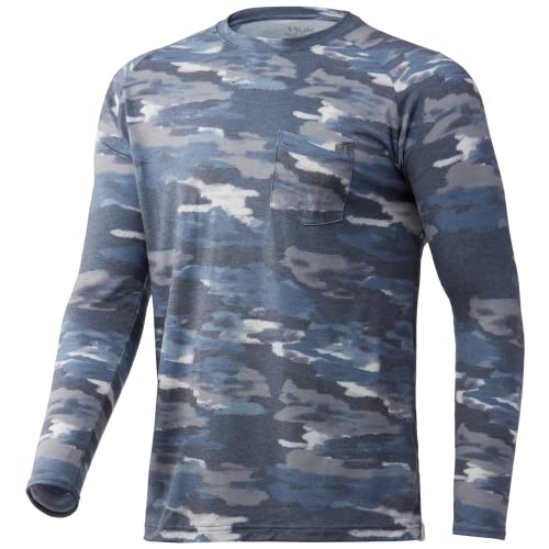 HUK Waypoint T-Shirt Manches Longues Homme anti-transpiration