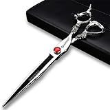 6/7/8/9 inch Professional Hair Cutting Thinning Scissors Barber Shears Hairdressing Salon Set (8 inch flat)