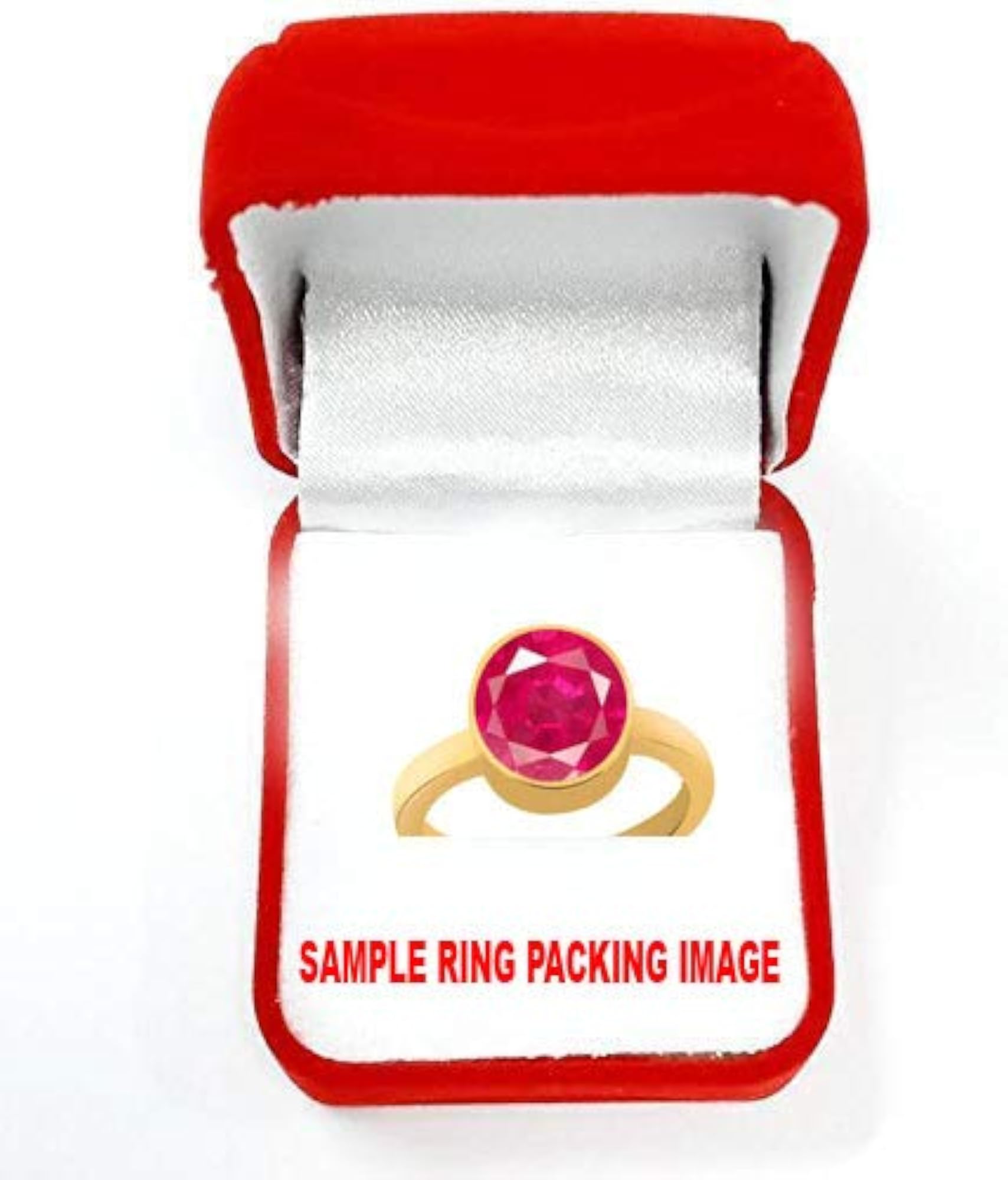 Certified Natural Ruby Silver Ring, 11.25 Ratti for Astrological Purpose