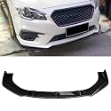 Spulhc Auto-Frontstoßstangen-Lippenspoiler-Splitter für Subaru Legacy 2017-2022, Frontschaufel-Bodykit-Spoiler,B-Carbon