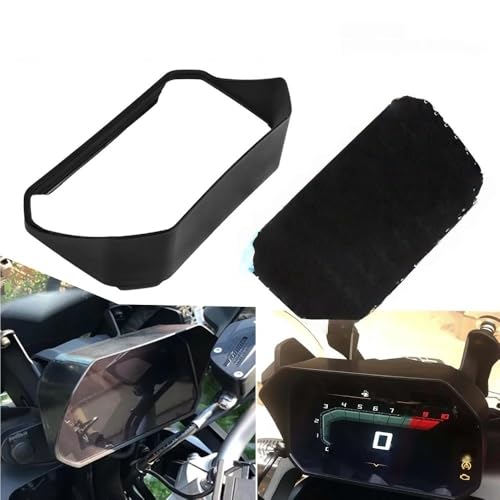 Film protection écran moto R1200GS résout les reflets du compteur - 2