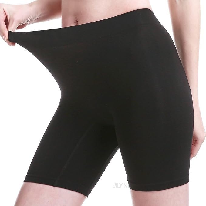 ALYNE Seamless Shaping Short for Women - Tummy Control Slip Shorts Under Dress Shapewear, Smooth Workout & Yoga Shorts B