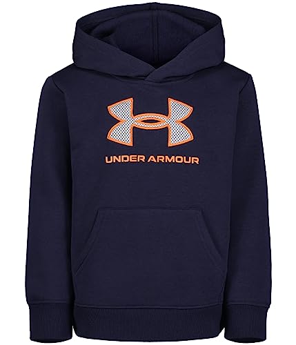 Image of Under Armour Boys' Fleece Pullover Hoodie Sweatshirt, Soft & Comfortable, Relaxed Fit
