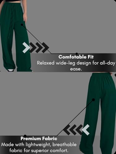 Image of GRECIILOOKS Women Trousers for Women | Women Trousers | Women's High-Waisted Pant | Women Trousers Pants | Korean Trousers for Women