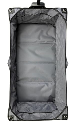 FROSAL Faltbarer Bollerwagen Emil grau Strandwagen klappbar Kinder Transportwagen Handwagen – Bild 6