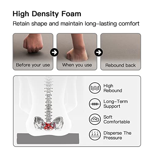 Outdoor Chair Cushions Set, Patio Furniture Cushions Set 24X24 Inch, Fade Resistant Outdoor Cushions With Pillow, Deep Seat & Back Cushion Set With Removable Cover For Chair Sofa Couch #TOP4